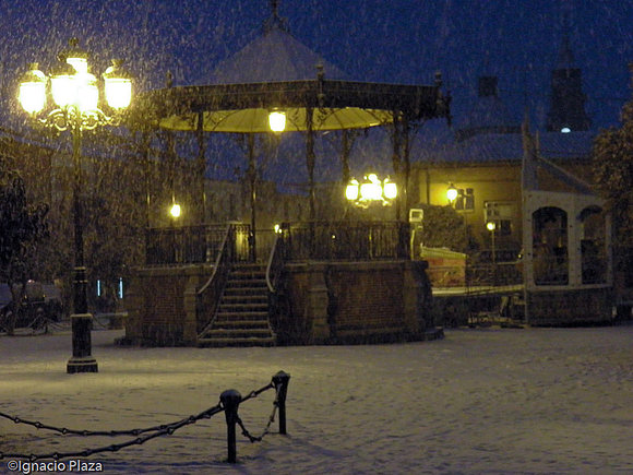 Cae la nieve