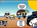 los cullen el la playa!