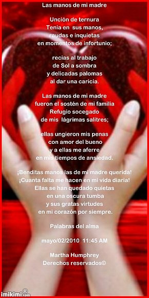 Las manos de mi madre