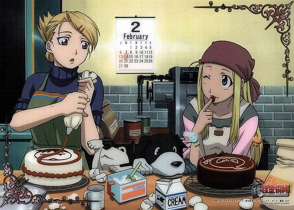 Riza y Winry