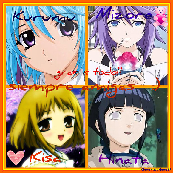*Kurumu & Mizore*   *Kisa & Hinata*