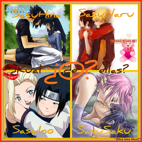 ¿Q pareja le keda mejor a Sasuke?