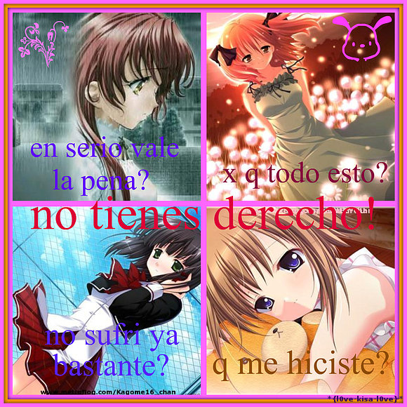 ¿Xq tienes q hacer todo esto? ¡¡No tines derecho!!