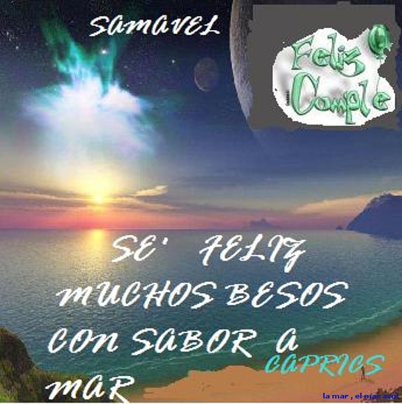 MUY BUENOS DIAS ¡¡¡¡A TODOS/AS  UN BESO DE SAMAVEL