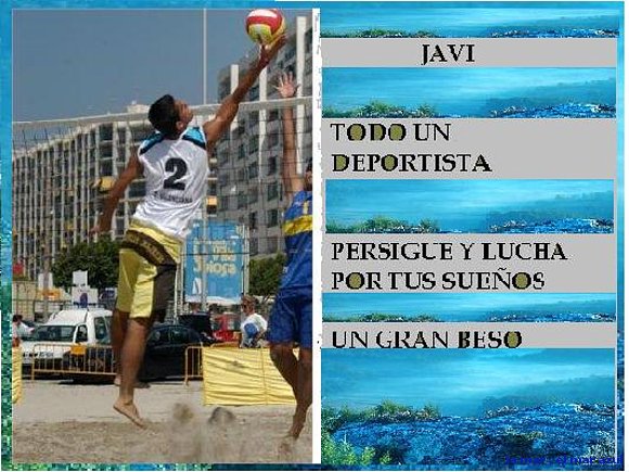 JAVI TODO UN DEPORTISTA