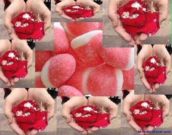 besos de fresas