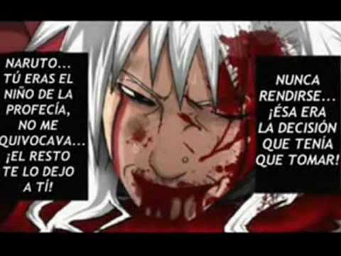 LA MUERTE DE JIRAIYA SANNIN