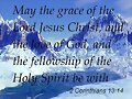 2 corintios 13:14