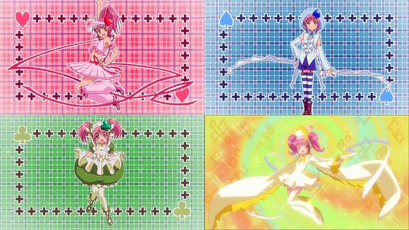 Heart, Spade, Clover, Diamond