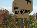 Watch out for things falling from airplanes...