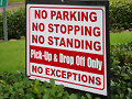 There&#039;s nowhere to park or stand these days...