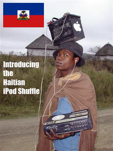 Wtf?!?!?! Haitian ipod?!?!?!