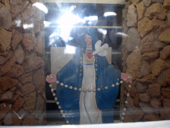 Imagen permanente en la ermita pequeña