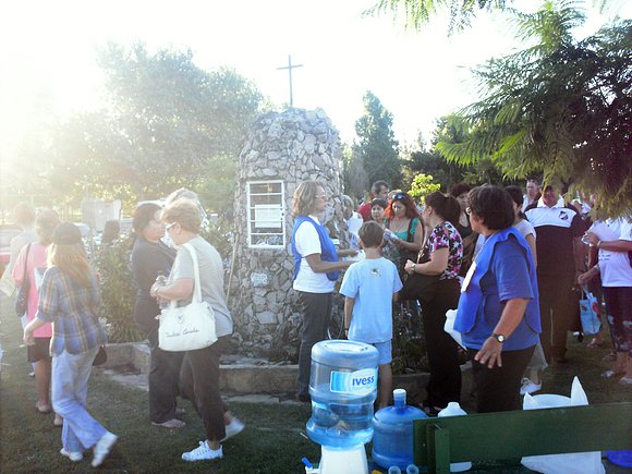 CENÁCULO DEL 7-1-10, EN LA FUENTE DE AGUA