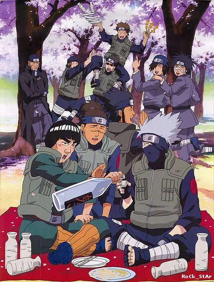 the sensei party!! kyaaa
