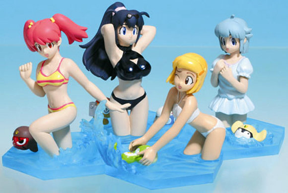Algunas chicas de la serie de Keroro