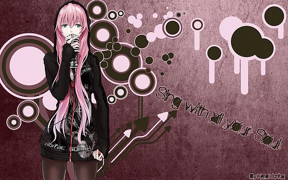 anime dj pink