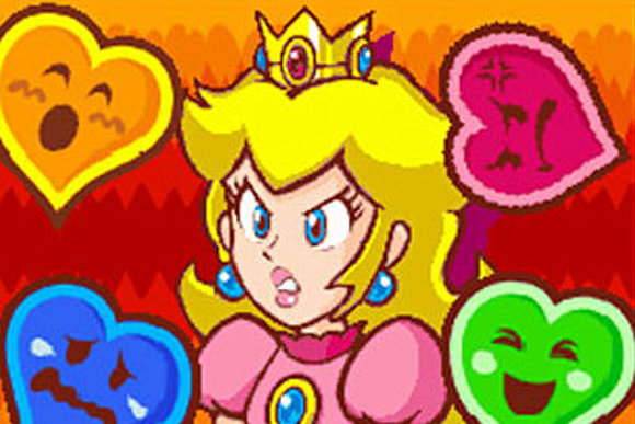 Peach enfadada