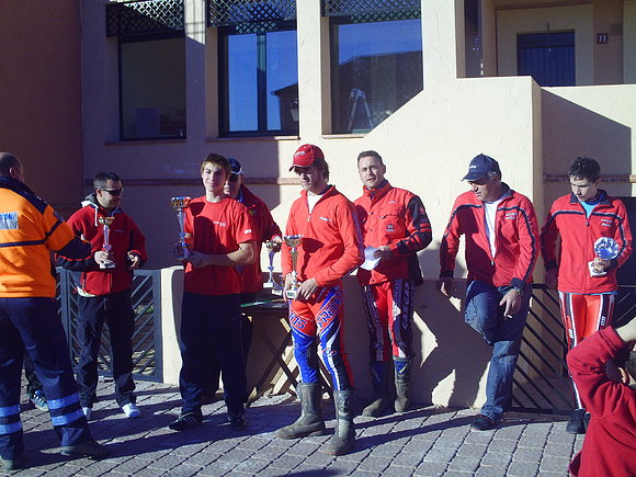 Podio final del trial de Sigüenza ´08
