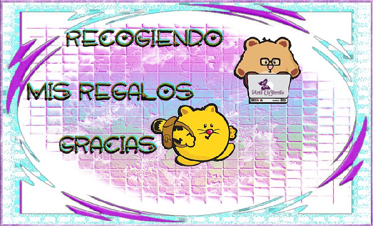 Recogendo mis regalos