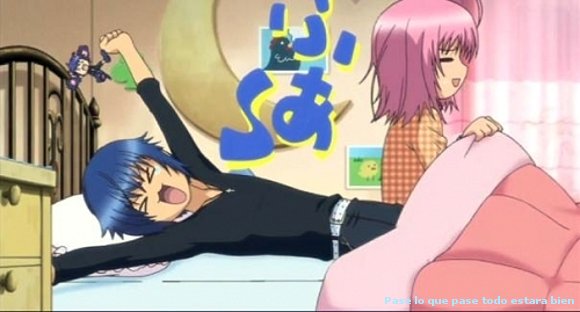 IKUTO DURMIENDO CON AMU