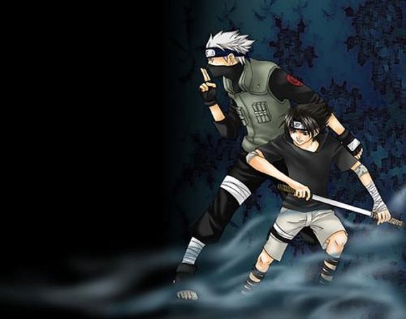 Sasuke e Kakashi