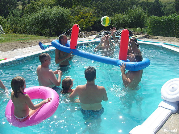 un partido de WaterVolley muy especial...