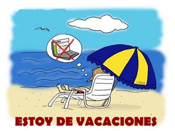 Me voy de vacaciones..........vuelvo en Septiembre