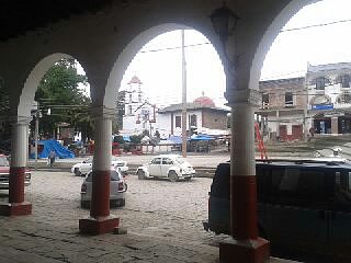 foto del recuerdo de mi PAHUATLAN vista del portal