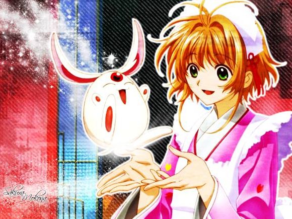 Sakura Hime y Mokona