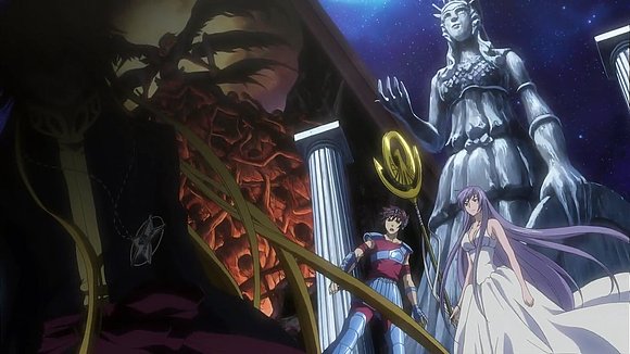 hades (aron) pegaso (temns) y atena (sasha)