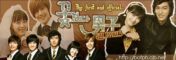 Boys over flower