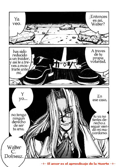 Manga de Hellsing