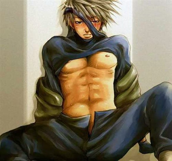 para todas las chcas este es kakashi!!! bn sexy!!!