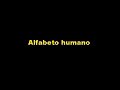 Alfabeto humano
