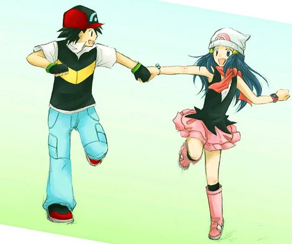 Ash and Maya