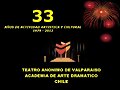 33 A&Ntilde;OS...TEATRO ANONIMO DE VALPARAISO