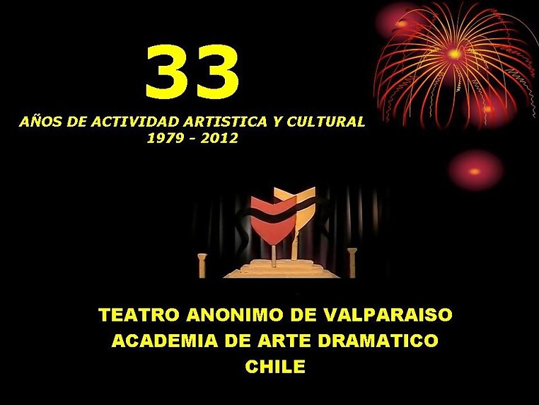 33 AÑOS...TEATRO ANONIMO DE VALPARAISO