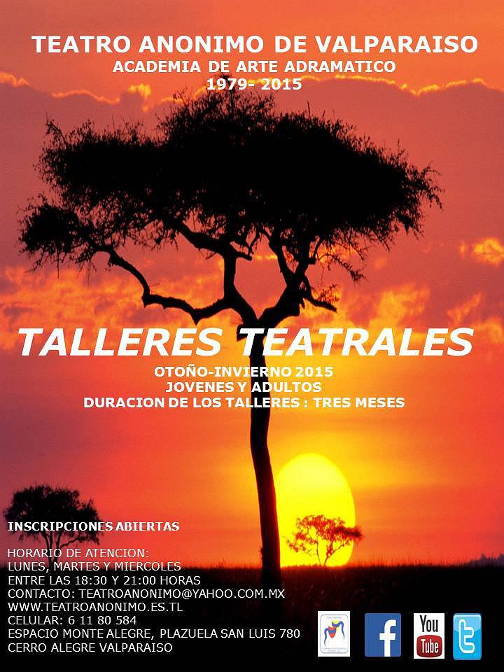 TALLERES DE TEATRO 2015