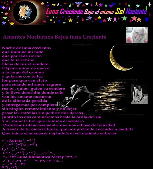 Amantes Nocturnos Bajo Luna Creciente