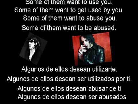 MARYLIN MANSON...SWEET DREAMS..