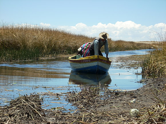 Sobre el lago