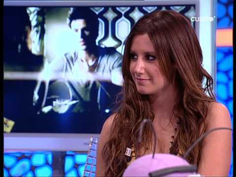 Ashley Tisdale en El Hormiguero 11/6/2009 Parte1/3