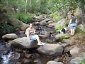 en el rio