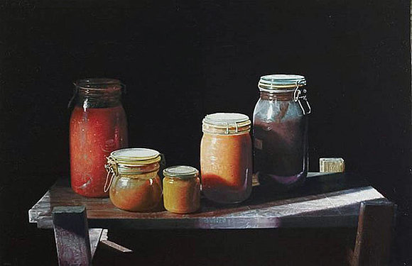 salsa  en la  mesa