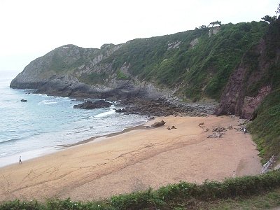 playas afectadas por el vertido de Aboño