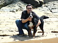 LUA Y PAPI CO 7 MESES EN LA PLAYA
