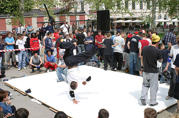 el hip hop en las calle