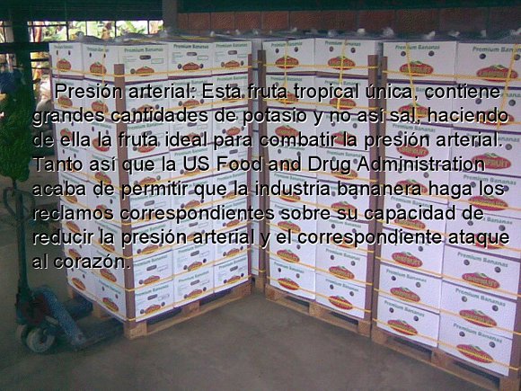 BANANA, PARA LA SALUD
