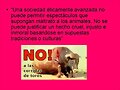 NO A LA FIESTA BRAVA